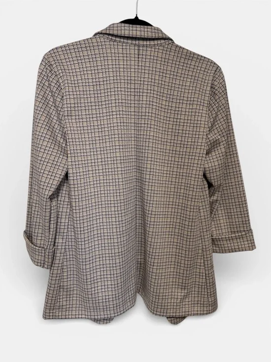 Maurices Plaid Blazer - Gray & Blue - Picture 3 of 5